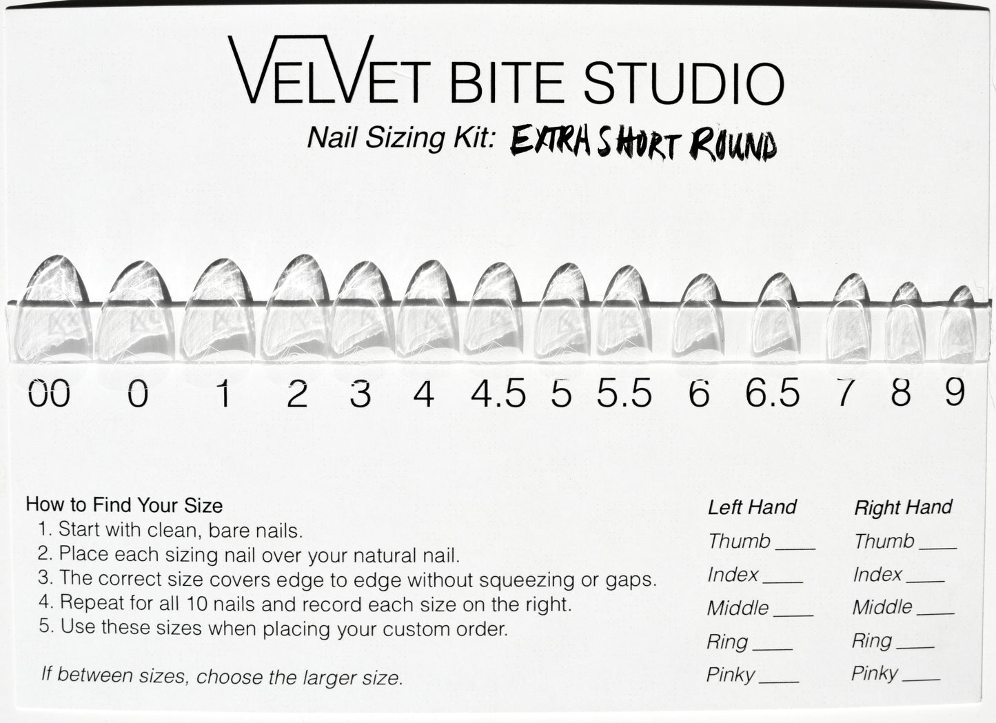 Nail Sizing Kit
